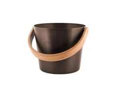 Kibiras saunai RENTO, aliuminis, rudas 5 l, 23 x 23 cm