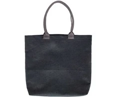 Fotelis Home4You Dark Pirkinių krepšys MY BAG 48x44cm, tamsiai pilkas