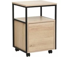 Fotelis Home4You Naktinis staliukas LESTER 40x36xH60cm Melaminas