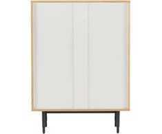 Fotelis Home4you Komoda NATE 75x40xH102cm, ąžuolas