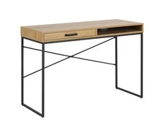 Actona Seaford stalas su stalčiumi ąžuolas