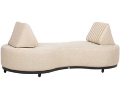 Sofa AMANO, dviejų vietų, smėlio spalvos