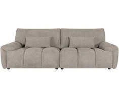 Home4You Sofa BARBARA, 3 vietų, šviesiai ruda