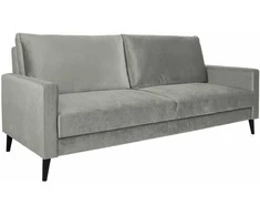Home4you Sofa-lova ANNA su daiktadėže Smėlio spalvos aksomas