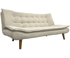 Išskleidžiama sofa „GOZZANO“, smėlio spalvos