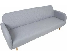 Home4You Sofa-lova KARIN 208x80x80cm, pilka