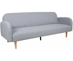 Home4You Sofa-lova KARIN 208x80x80cm, pilka