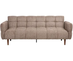 Home4You 3-vietė išskleidžiama sofa „SERENA“, smėlio spalvos