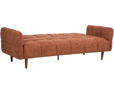 3-vietė miegamoji sofa „SERENA“, plytų raudonumo spalvos