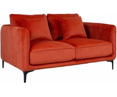 Home4You Sofa BIANKA Dvivietė, Oranžinė