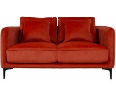 Home4You Sofa BIANKA Dvivietė, Oranžinė