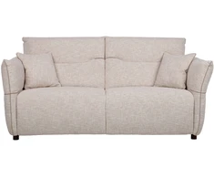 Home4You Sofa CALLA 2,5-seater, oat baltas