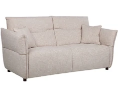 Home4You Sofa CALLA 2,5-seater, oat baltas