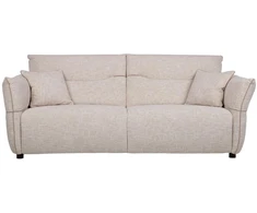 Home4You Sofa CALLA 3-seater, oat baltas
