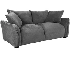 Home4You Sofa DIVI, 2 vietų, pilka