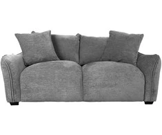 Home4You Sofa DIVI, 2 vietų, pilka