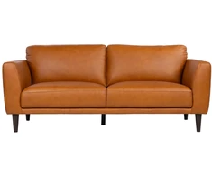 Home4You 3-vietė sofa „HAVANNA“, konjako rudos spalvos