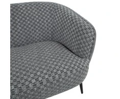 Home4You Sofa ACCENT 3 vietų, pilkos spalvos