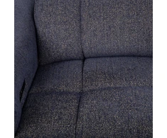 Sofa Home4You Elektrinis atlošiamas sofos krėslas „HUB“, tamsiai mėlynas