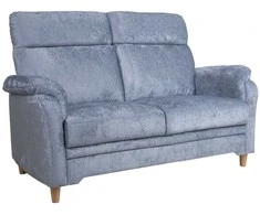Home4you Sofa INGRID 2-vietė, pilkšvai mėlyna