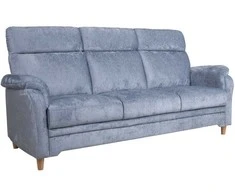 Home4You Sofa INGRID 3-vietė, pilkšvai mėlyna