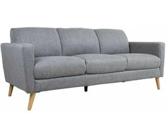 Home4You Sofa KAILI 3-vietė, pilka