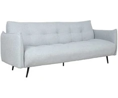 Home4You Sofa-lova LANDER Šviesiai Pilka, Trivietė, 202 cm
