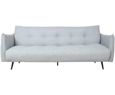 Home4you Sofa-lova LANDER Šviesiai Pilka, Trivietė, 202 cm