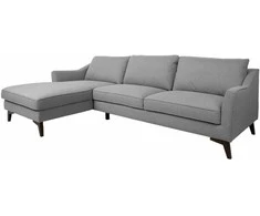 Home4You Kampinė sofa BIRGIT KK, pilka