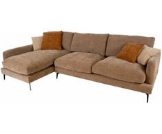 Home4you Kampinė sofa DAISY KK, smėlio