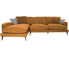 Home4You Kampinė sofa DAISY KK, ruda