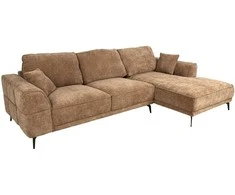 Home4you Kampinė sofa OLIVIA DK, smėlio
