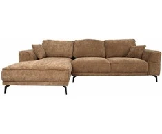 Home4you Kampinė sofa OLIVIA KK, smėlio