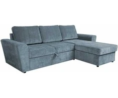 Home4you Kampinė sofa-lova INGMAR Jūros mėlyna