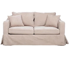 Dvivietė sofa „SIENNA“, smėlio spalvos