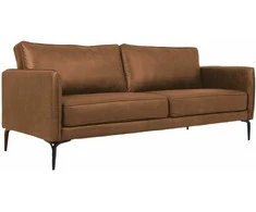 Home4You Sofa SOFIA 3-vietė, ruda