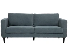 Home4You Sofa STEVENS 3-seater, greenish-pilkas