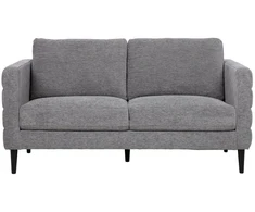 Home4You Sofa STEVENS 3-seater, pilkas