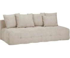 Home4You Sofa LUISE, smėlio
