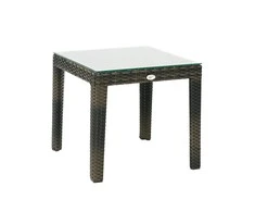 Home4You Staliukas WICKER, tamsiai rudas