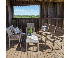 Home4You Staliukas WICKER, cappuccino
