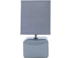 Home4You Lamp Stalinis šviestuvas AIMI H25cm, pilkas