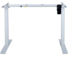 Home4You Table leg ERGO with 1 motor, baltas