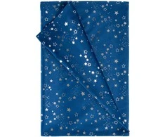 Home4You Mėlyna Table mat GLORY 2, 45x116cm, stars on mėlynas