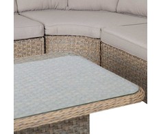 Home4you Stalas PACIFIC 120x80xH46/65cm
