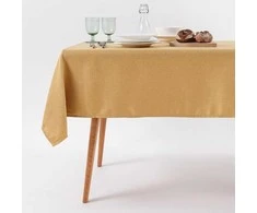Home4You Easy Staltiesė LENGVAI PRIEŽIŪRA 135x220cm ochra geltona, 250g/m2