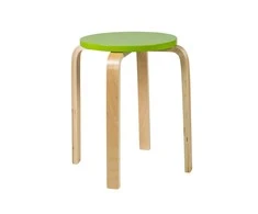 Home4You Taburetė SIXTY-1 D41xH45 cm, klijuota mediena su beržo lukštu