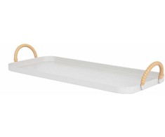 Padėklas DEIA 43×16,5xH6cm, šiltai pilkas