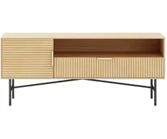 Home4you TV staliukas BASSEL 120x40xH50cm, 3D melaminas