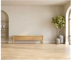 Home4you TV staliukas GARDENIA 183x43xH50,5cm Ąžuolo